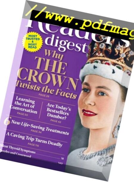 Reader’s Digest Australia & New Zealand – June 2018 Cover
