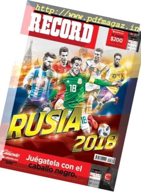 Record Los Especiales – abril 2018 Cover