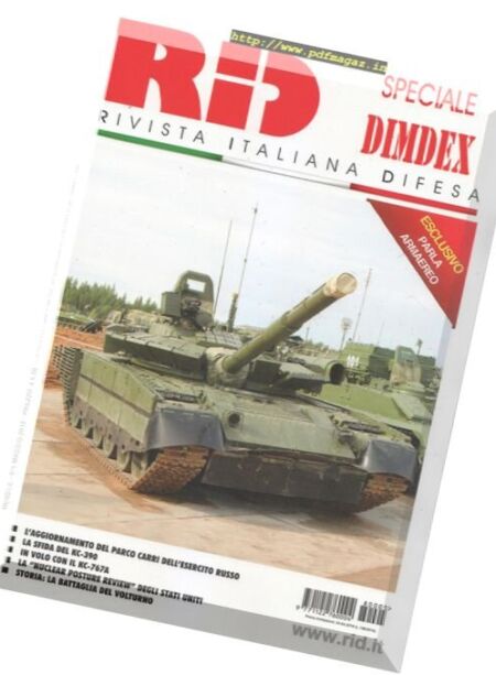 Rivista Italiana Difesa – Maggio 2018 Cover