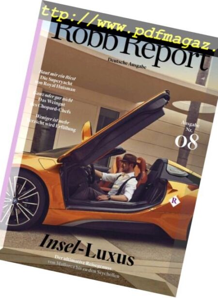 Robb Report Germany – Juni 2018 Cover