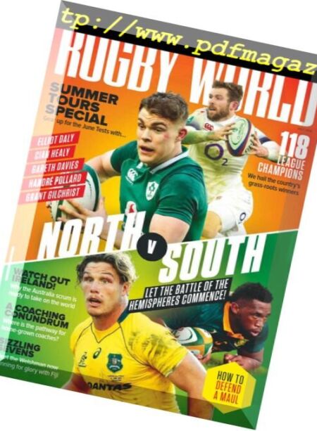Rugby World – July 2018 Cover