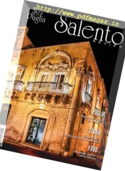 Salento Review – Vol. 5 N 4 2018