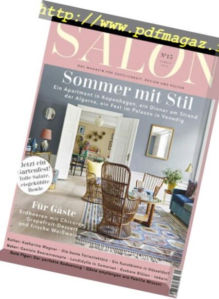 Salon Germany – Juni 2018 Cover