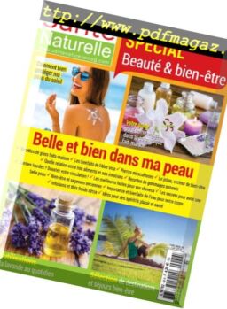 Sante Naturelle – Hors-Serie – mai 2018