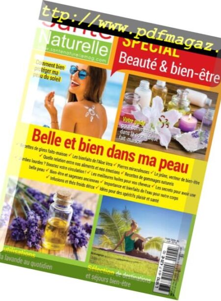 Sante Naturelle – Hors-Serie – mai 2018 Cover