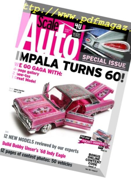 Scale Auto – August 2018 Cover