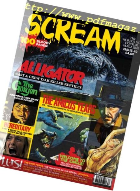 Scream Magazine – July-August 2018 Cover