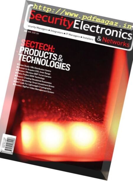 Security Electronics & Networks – June 2018 Cover