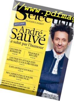 Selection du Reader’s Digest Canada – juillet 2018