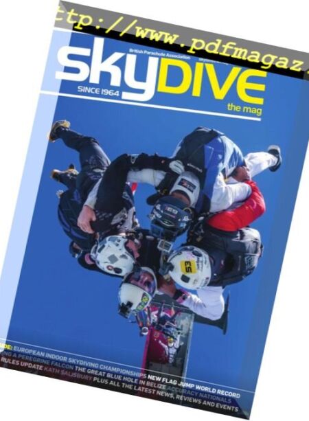 Skydive – June 2018 Cover