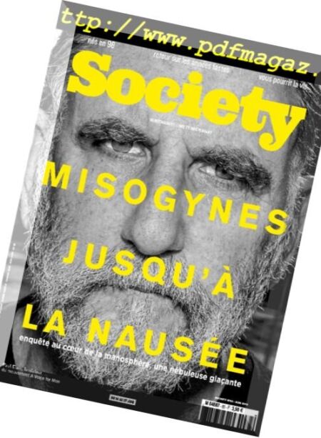 Society – juin 2018 Cover