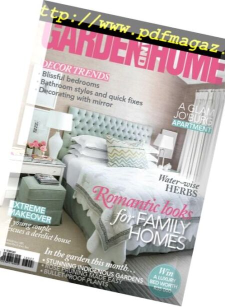 South African Garden and Home – July 2018 Cover