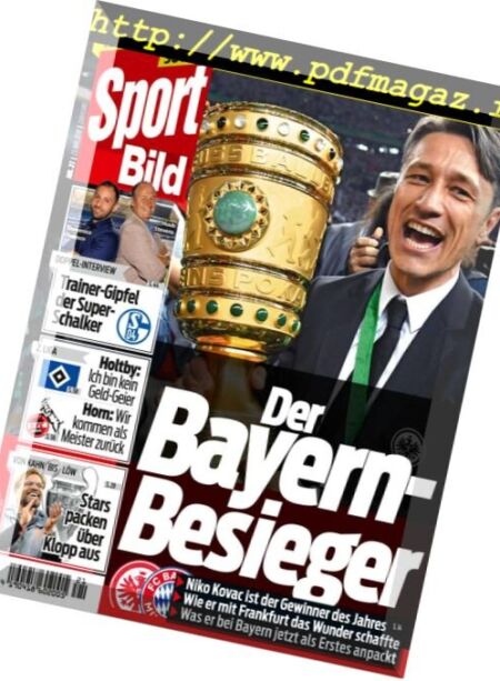 Sport Bild – 23 Mai 2018 Cover