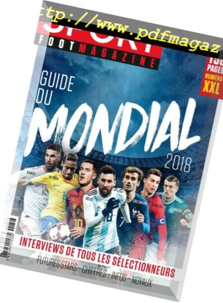 Sport Foot Magazine – 6 Juin 2018 Cover