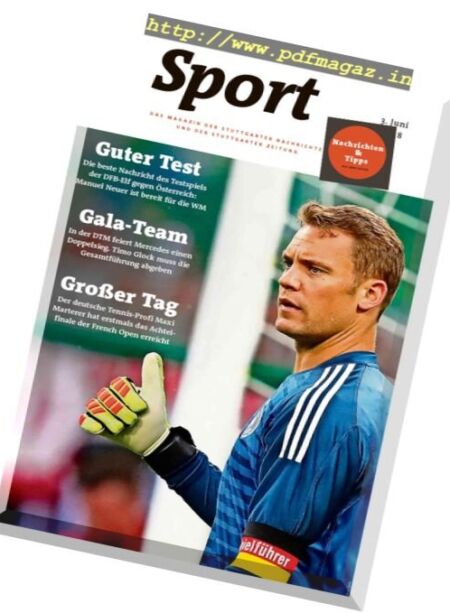 Sport Magazin – 03 Juni 2018 Cover