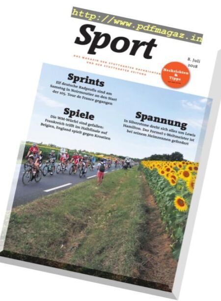 Sport Magazin – 08 Juli 2018 Cover