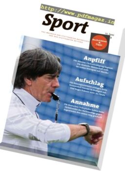 Sport Magazin – 17. Juni 2018