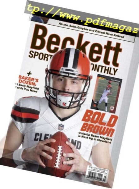 Sports Card Monthly – July 2018 Cover