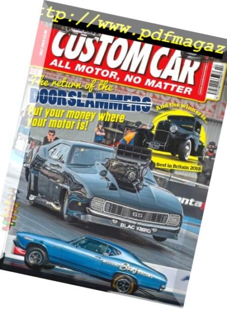 Stationary Engine – August 2018 Cover