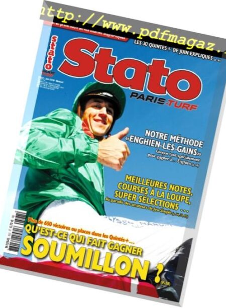 Stato Turf – juin 2018 Cover