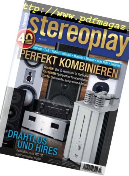 Stereoplay – Juli 2018 Cover