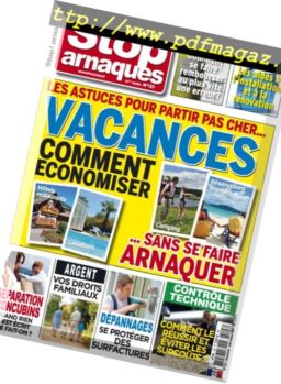 Stop Arnaques – mai-juin 2018