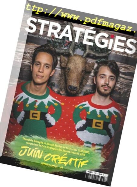 Strategies – 28 juin 2018 Cover