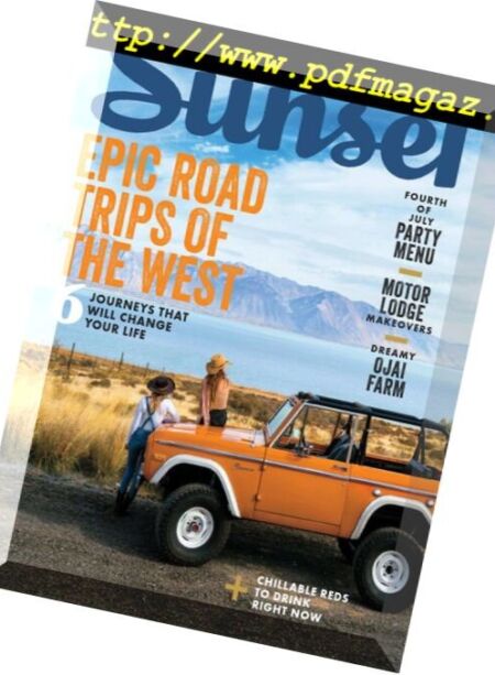 Sunset – July 2018 Cover