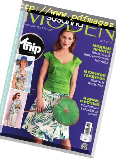 Susanna Moden Russia – July 2018 Cover