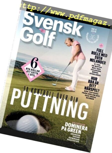 Svensk Golf – juni 2018 Cover