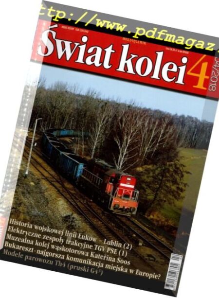 Swiat Kolei – Kwiecien 2018 Cover