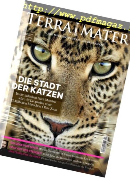 Terra Mater – Juli-August 2018 Cover