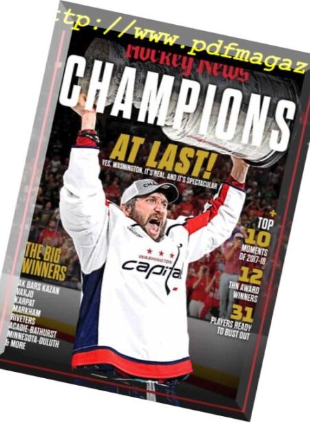 The Hockey News – June 11, 2018 Cover