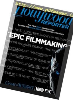 The Hollywood Reporter – June 01, 2018