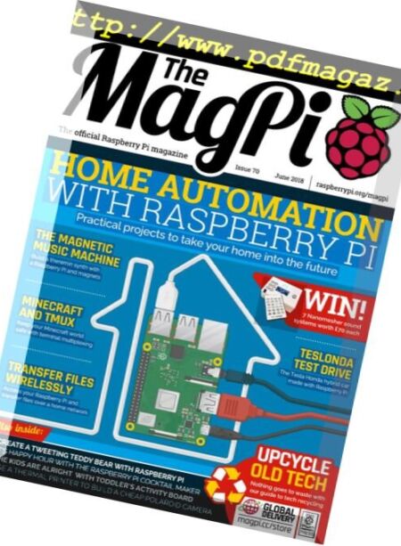 The MagPi – June 2018 Cover