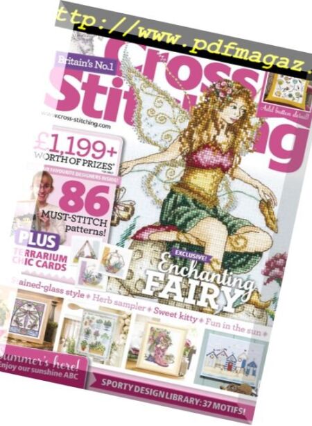The World of Cross Stitching – August 2018 Cover