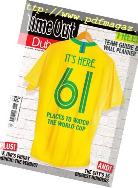 TimeOut Dubai – June 13, 2018 Cover