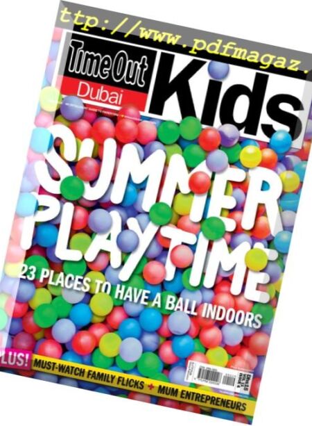 TimeOut Dubai Kids – June 2018 Cover