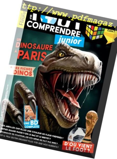 Tout Comprendre Junior – juin 2018 Cover