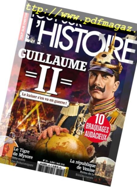 Tout Sur l’Histoire – juillet-aout 2018 Cover