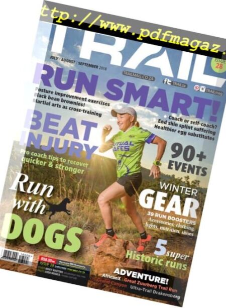 Trail South Africa – July 2018 Cover