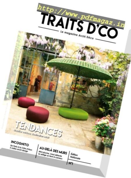 Traits D’co – Printemps 2018 Cover