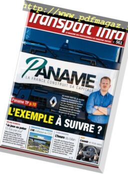 Transport Info – 01 juin 2018