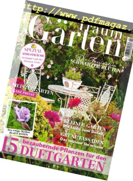 Traumgarten – Juli-September 2018 Cover
