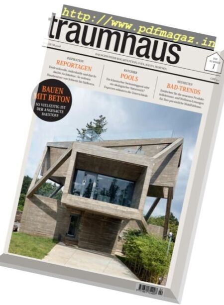 Traumhaus – Mai-Juni 2018 Cover