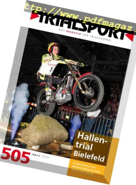 Trialsport – April 2018 Cover