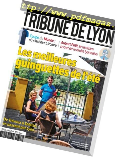 Tribune de Lyon – 14 juin 2018 Cover