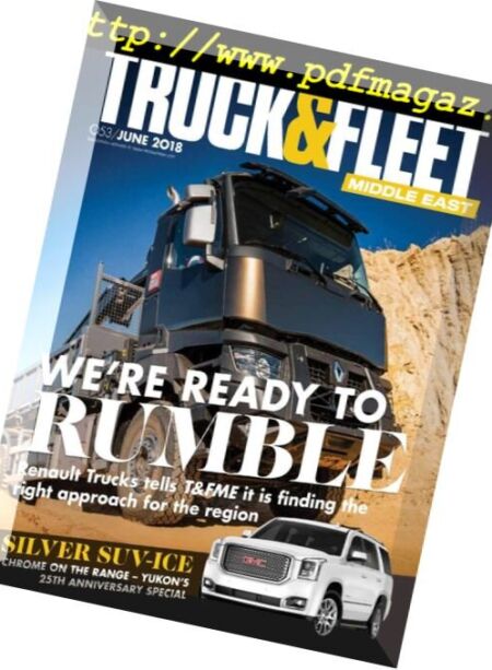 Truck & Fleet Middle East – June 2018 Cover