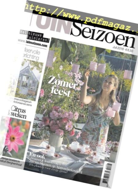 Tuin Seizoen – Juli 2018 Cover