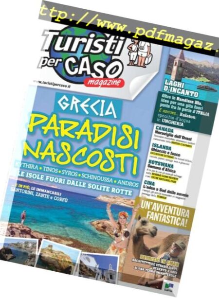 Turisti per Caso – giugno 2018 Cover